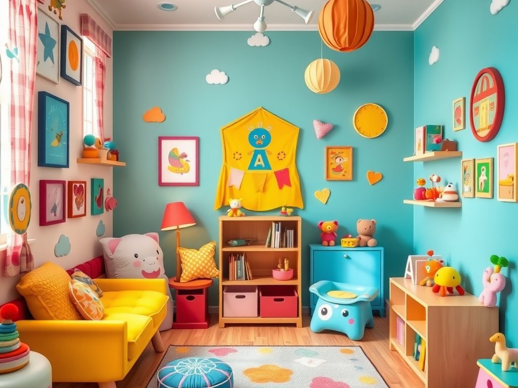 Dekoracje do pokoju dziecka: jak łączyć styl, bezpieczeństwo i rozwój malucha w praktyce