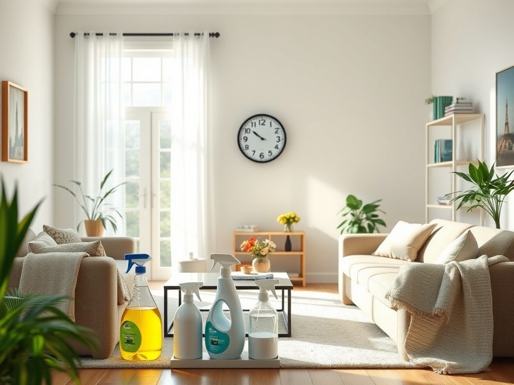 Szybkie sprzątanie w 30 minut: praktyczny plan i triki na efektywny porządek w domu