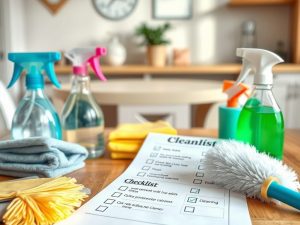 Checklista sprzątania tygodniowego: jak rozplanować zadania, by uniknąć pominięć i chaosu w domu