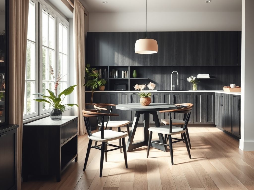 Jaka podłoga do ciemnych mebli: zasady doboru koloru i materiału dla harmonijnej aranżacji wnętrza