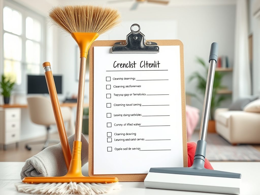 Checklista sprzątania w biurze i domu: jak zorganizować codzienny porządek bez pominięć i frustracji