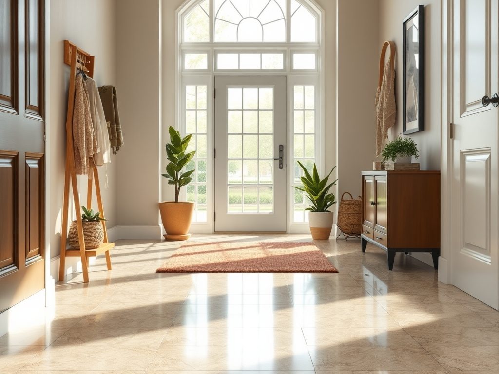 Podłoga do przedpokoju łatwa w czyszczeniu: jak wybrać trwałe i odporne rozwiązanie na co dzień