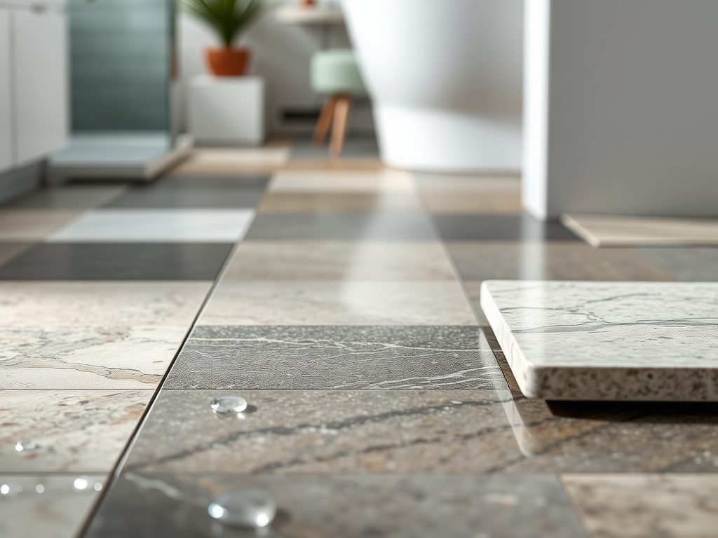 Podłoga do łazienki: jak wybrać materiał łączący estetykę, trwałość i bezpieczeństwo użytkowania