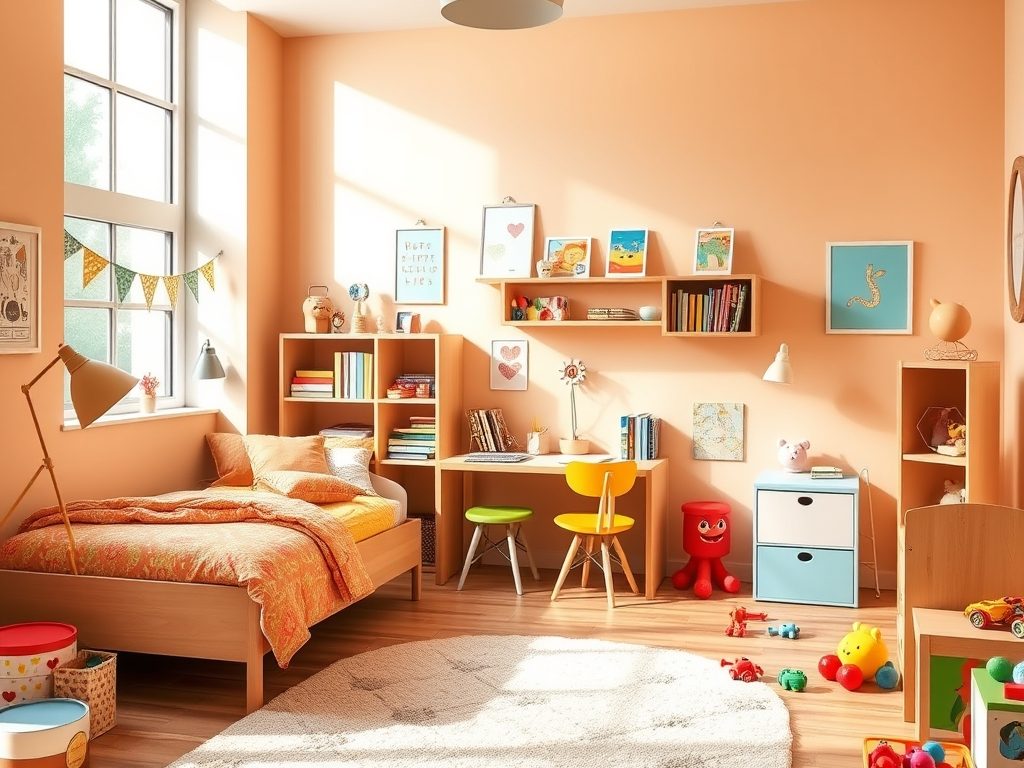 Strefy w pokoju dziecka: jak zaplanować funkcjonalną przestrzeń do snu, nauki i zabawy