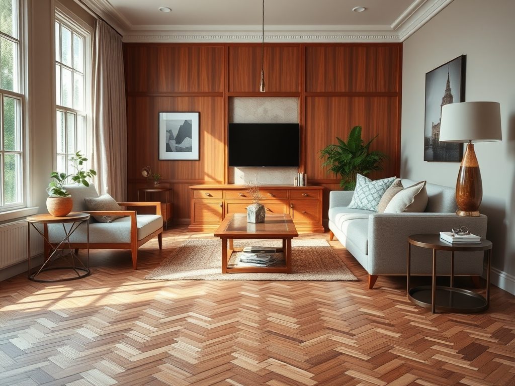 Jodełka na podłodze: jak dobrać wzór i materiał, by pasował do Twojego wnętrza