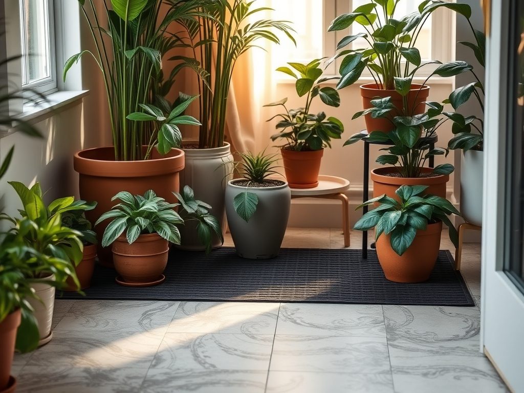 Ochrona podłogi przy roślinach i donicach: jak zabezpieczyć wilgoć, drenaż i estetykę w praktyce