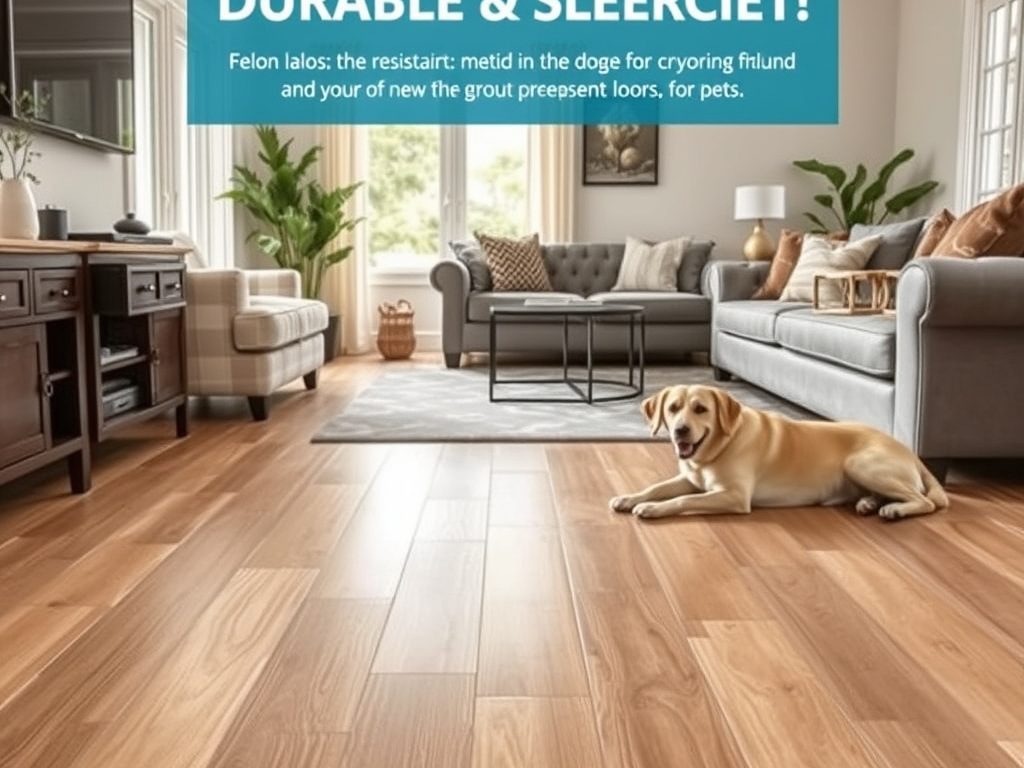 Podłoga odporna na pazury psa: jak wybrać trwałe i bezpieczne rozwiązanie dla domu ze zwierzętami